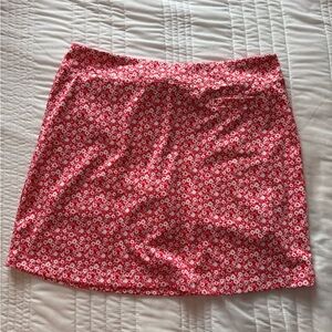 Brand new Pebble Beach Red Floral Skirt